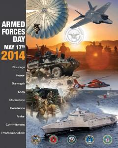 Armed Forces Day - May 17th 2014